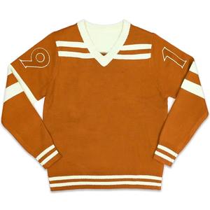 Suéter de Manga Larga para Universidad, 100% Algodón, Bordado, Secado Rápido, Transpirable, para Invierno - Product Image 3