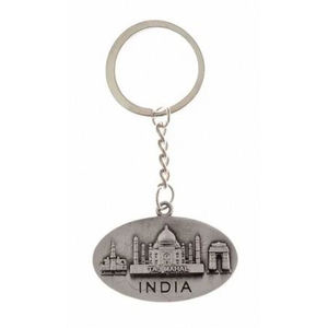 Llavero de Metal de Recuerdo Turístico Hecho a Mano, Diseño Tradicional, Llavero de Metal de Recuerdo de la India, Proveedor al Mejor Precio - Product Image 2