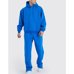 Ensemble de survêtement polaire d'hiver pour hommes avec logo personnalisé, idéal pour le sport, la course, l'entraînement et les loisirs, vente en gros - Product Image 4