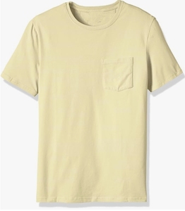 T-shirt de sport personnalisé de haute qualité T-shirt de poche à manches courtes à col rond solide pour hommes 100% coton T-shirt de haute qualité à bas prix - Product Image 4