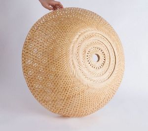 Luces colgantes de ratán de bambú vintage: Pantallas de mimbre de estilo antiguo para sala de estar 2025 VIET FARGIMEX - Product Image 4