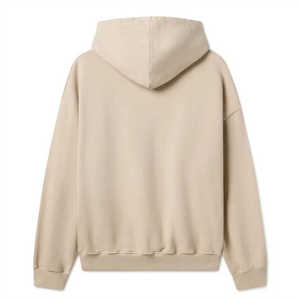 Sudadera con capucha de talla regular para hombre con logotipo personalizado al por mayor, sudaderas con capucha lisas de manga larga de algodón de talla grande unisex - Product Image 4