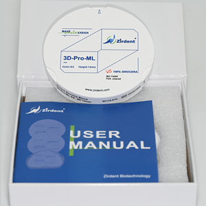 Ceramica Zirdent impianta attrezzature dentali Zirconia corone dentali e spazi vuoti parti in ceramica e blocchi per il taglio - Product Image 5