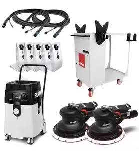 Paquete Doble de Alta Calidad de Lijadoras Neumáticas de Palma Ran dom Orbi-tal S245EPL/EP2CASE/3 de 3 mm y Martillo Neumático de Calidad - Product Image 1