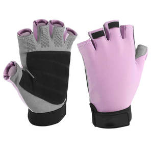 Gants de pêche en cuir confortables personnalisés pour hommes/femmes respirants et antidérapants pour l'été, les sports de plein air et la salle de sport sont disponibles - Product Image 4