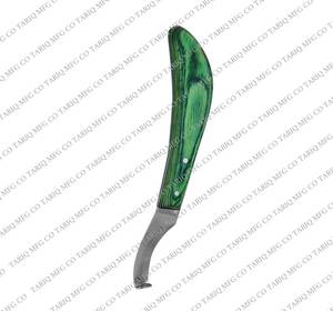 Cuchillo de pezuña de acero inoxidable curvo, herramienta de herrador, cuchillo de recorte de pezuña de caballo por TARIQ MFG CO CE ISO EU - Product Image 4