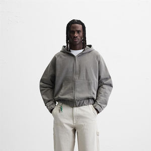 Venta al por mayor logotipo personalizado de alta calidad sublimación en Blanco polar pulóver con capucha de gran tamaño de los hombres sudaderas con capucha - Product Image 6