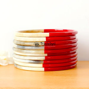 Pulseras de Cuerno Hechas a Mano de Lujo, Calidad Premium, Naturales, Unisex, Conjunto de Pulseras Elegantes, Joyería Tradebyd - Product Image 2