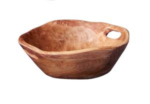 Cuenco de madera de forma única, vajilla de frutas, ensalada, sopa, cuenco para servir para el hogar, utensilios de cocina, mesa, restaurante, regalos de boda - Product Image 3