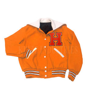 เสื้อแจ็คเก็ตปักลายแบบกำหนดเอง สไตล์ไฮสตรีท คอตั้ง ระบายอากาศได้ดี คุณภาพเยี่ยมสำหรับผู้ชาย - Product Image 1