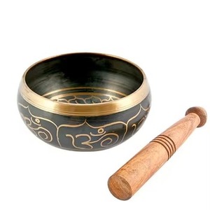 ส่วนลดพิเศษ ชามร้องเพลงแบบดั้งเดิมที่ผสมผสานโลหะและไม้ ช่วยเสริมสร้างความอดทนและการตระหนักรู้ในปัจจุบันด้วยเสียงที่ผ่อนคลาย - Product Image 6