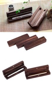 Ensemble de stylos en bambou faits à la main avec assistant écologique de luxe de haute qualité Logo gravé personnalisable avec boîte en bois - Product Image 3