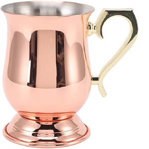 Tasse en métal de Mule de moscou avec plusieurs tasses de boisson de Cocktail finies pour l'eau, cadeau de mariage, jus de boisson gazeuse - Product Image 6