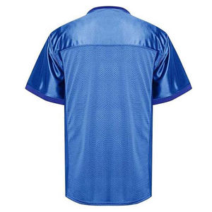 Maillots et uniformes de football américain personnalisés OEM 100% polyester respirant à manches courtes anti-UV vêtements de sport en gros - Product Image 3
