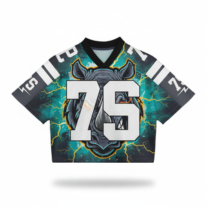 Mode surdimensionné sublimé maillot de Football personnalisé loup motif 3D séchage rapide hommes OEM uniformes de sport - Product Image 2