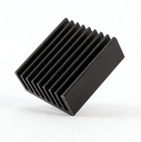 Disipador de Calor de Aleta en Línea de Aluminio 6061/7075 de Precisión, Fabricado por Extrusión OEM, con Disipación de Calor de Alta Eficiencia