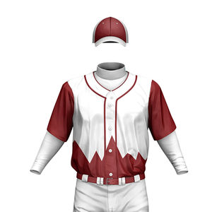 Uniformes de Béisbol Ligeros Personalizados con Número y Logotipo para Adultos, Uniformes de Béisbol y Sóftbol Transpirables de Secado Rápido - Product Image 4