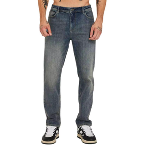 Jeans en denim pour homme au design moderne, coupe slim, extensible, lavage classique, design tendance, style confortable au quotidien, fabricant - Product Image 3