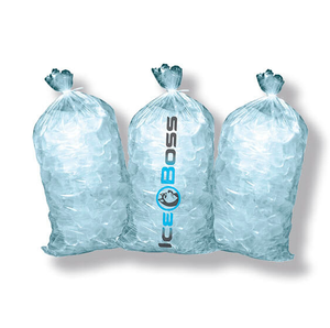Impression de logo personnalisé sacs de stockage d'emballage de glaçons en plastique poly LDPE transparents de 2mil résistants durables - Product Image 6