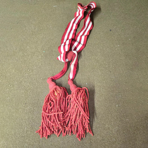 Personalizado 2025 doble impreso 72 "satén graduación estola flores graduación faja con borla blanca de alta calidad - Product Image 5