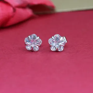 Pendientes de Aro Religiosos de Moda con Circonita Cúbica Transparente, Joyería para Mujer, Regalo - Product Image 3