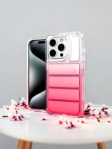 360 completamente protettivo per IPhone 11Pro 14 Plus 13 Pro Max Case in stile dissipazione del calore materiale acrilico in nero blu rosa - Product Image 5