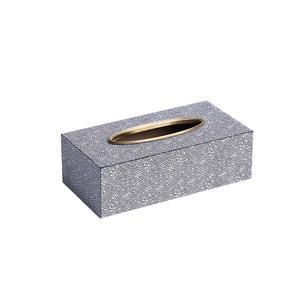 Boîte à mouchoirs couleur argent en métal de qualité supérieure boîte à serviettes au design moderne pour hôtel vaisselle décoration de table boîte à mouchoirs - Product Image 2