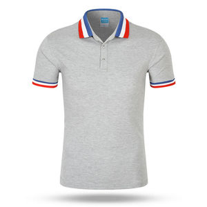 2021 verano Unisex estilos casuales de algodón de manga corta de alta calidad para Polos logotipo personalizado sólido Jersey Tops XL tamaño impreso - Product Image 5