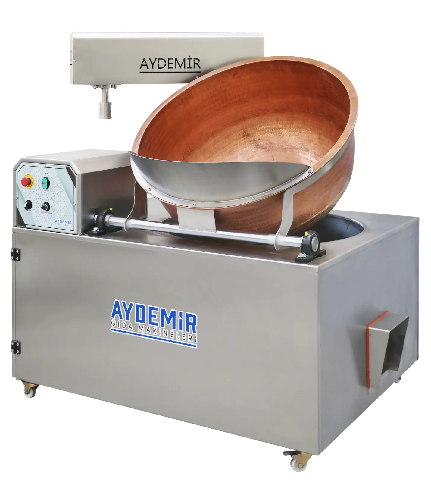 Good Quality Turkish Delight Cooking Machine With LPG and Nature Gas Fuel System Chrome/Copper Boiler