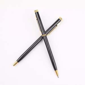 Bolígrafo Metálico Delgado con Logotipo Personalizado, Recarga Parker, Ancho de Escritura de 1.0 mm, Tinta Negra/Azul, Mecanismo Giratorio, Gran Venta - Product Image 3