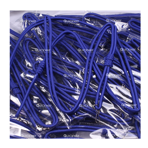 Lanière personnalisée en usine meilleure lanière de couleur bleue unie lanière de tour de cou personnalisée en polyester imprimé logo personnalisé - Product Image 5