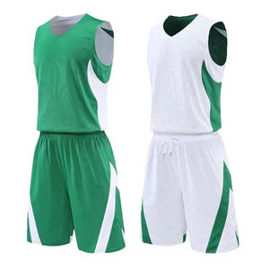 Conjuntos personalizados de ropa de baloncesto para hombre, uniformes reversibles de alta calidad con logotipo personalizado impreso, malla de poliéster 100%, Último precio - Product Image 4