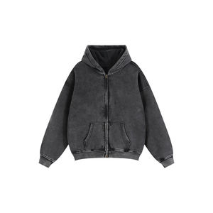 <b>Men's</b> Fleece <b>Hoodie</b> Heavyweight Custom Sun fade Pullover Drop Shoulder Sweatshirts Embroidery <b>Thick</b> Warm Streetwear <b>Mens</b> <b>Hoodie</b> - Product Image 1