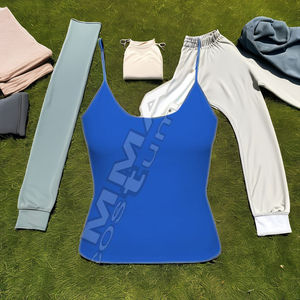 Camiseta sin mangas para mujer, ligera, de secado rápido, antibacteriana, ajustada, al por mayor, en grandes cantidades, precio económico, para verano - Product Image 1