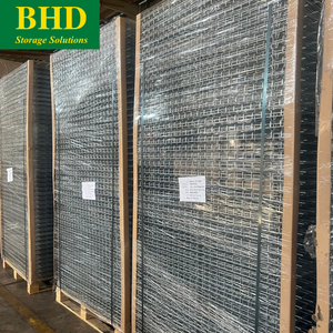 ชั้นวางแบบหยดน้ำตาทำจากลวดเหล็กตาข่ายสำหรับวางของในโกดังมีขนาด36 ''-48'' - Product Image 4