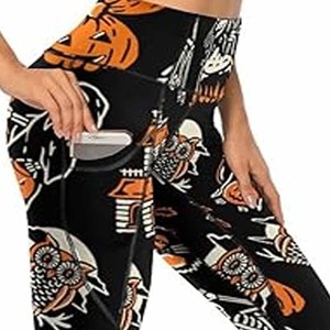 Leggings personnalisés à sublimation Vêtements de yoga pour femmes Leggings serrés à sublimation avec polyester téléchargés par robe de sport - Product Image 2