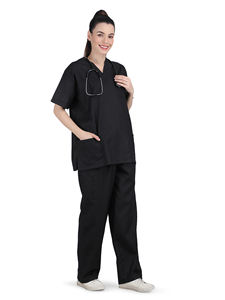 Unisex Chef <b>Uniform</b> Scrubs Set Top and Pants with Poly/Cotton Fabric and Customized Colors for <b>Hotel</b> Restaurant Workers - Product Image 3