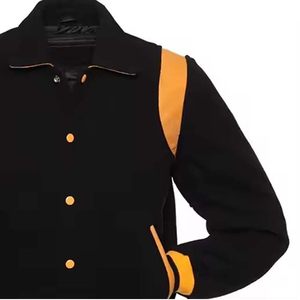 Veste bomber varsity brodée personnalisée avec lettres de baseball et d'anime pour hommes, vestes pour hommes de haute qualité personnalisées - Product Image 4