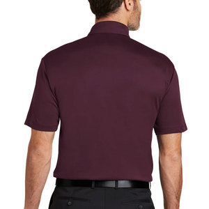 Polos de piqué de algodón sólido de manga corta para hombre 100% algodón - Product Image 2