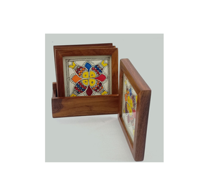 Posavasos de cerámica de madera de excelente calidad, accesorios para barra, forma personalizada/tamaño, posavasos de madera, proveedor mayorista - Product Image 2