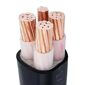 Custom high quality and safety Low Voltage 0.6/1kv cable YJV cable XLPE/PVC insulation power cable