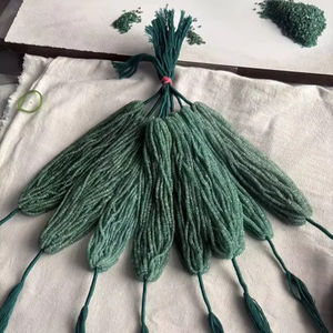 Cuentas Redondas de Piedra Verde Pulida de Alta Calidad de 4 Quilates para la Fabricación de Joyas - Cuentas Sueltas de Sunita Gems Modelo B27 Precios al por Mayor - Product Image 1