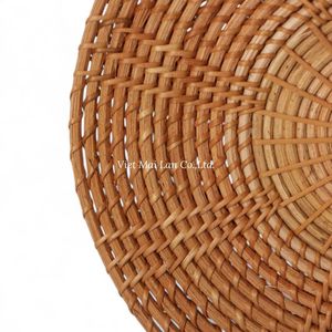 Premium Handmade <b>Rattan</b> Placemat With Natural Woven Design For <b>Dining</b> <b>Table</b> Use And Interior Decoration - Product Image 2