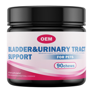 Suplemento natural para la salud de la vejiga urinaria 100%, masticables suaves de arándano para perros y gatos, infecciones del tracto urinario - Product Image 2