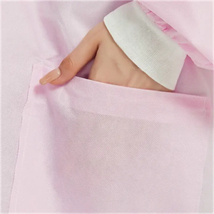 Bata de laboratorio a prueba de polvo personalizada de calidad superior Bata de laboratorio médico desechable para mujeres - Product Image 5