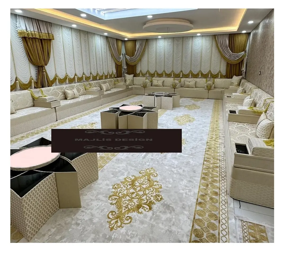 Arabic Majlis Arab Majlis Furniture Arabic Modern Majlis | Personalização Possível | Entrega Mundial Grátis