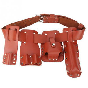 New Arrival High Quality <b>Scaffolding</b> Leather <b>Tool</b> belt bag for worker <b>Tools</b> Leather Bag for Company Team Workers oem Service - Product Image 3
