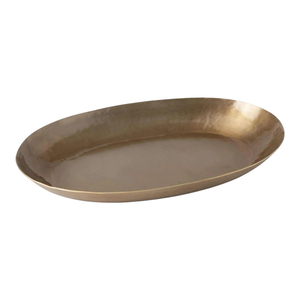 Bandeja de Servicio de Aperitivos de Latón con Acabado Dorado, Forma Rectangular, para el Hogar y Hoteles, Bandejas para Servir Galletas, Precios Económicos - Product Image 2