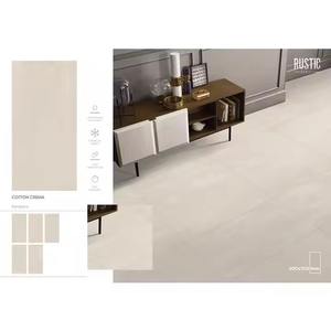 Azulejos de pared de cerámica decorativos de algodón Gris Mármol Aspecto Porcelana Baldosas de cuerpo completo 60x120cm Mosaico Interior vitrificado - Product Image 3