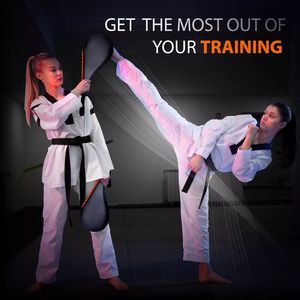 Taekwondo Kick Pads Karate Artes Marciales Rojo Strike Pads - Product Image 6